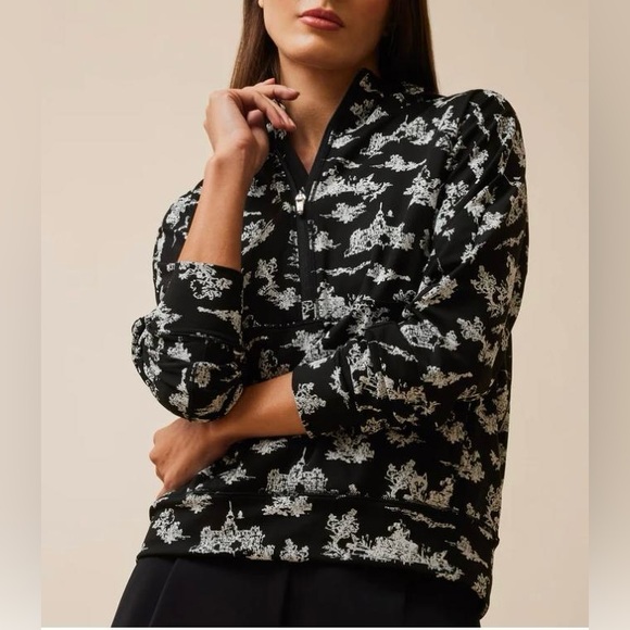 Greyson Tops - Greyson Paris Of The West Kristina Half-Zip Hoodie Shirt